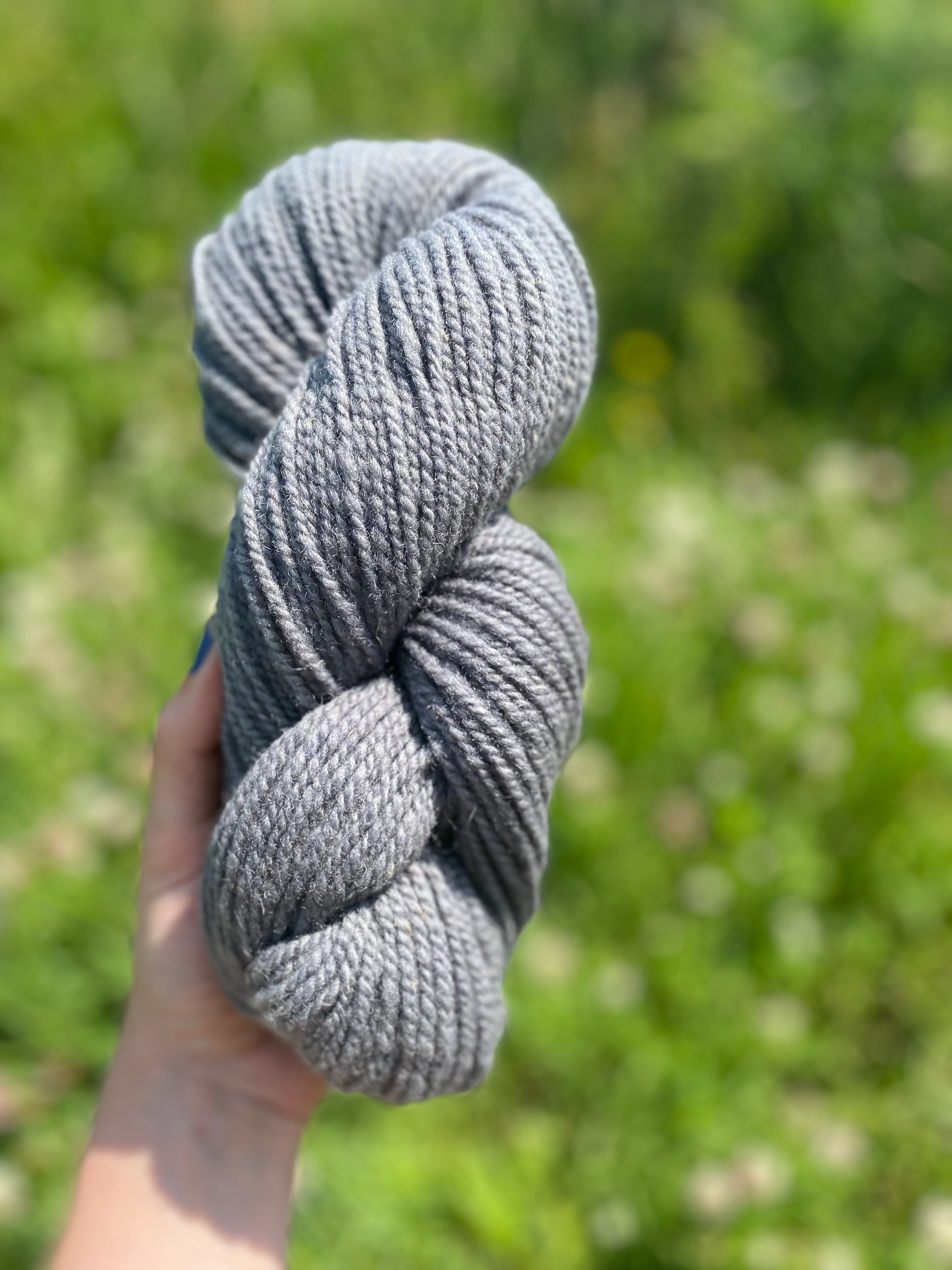 Metallic sale wool yarn