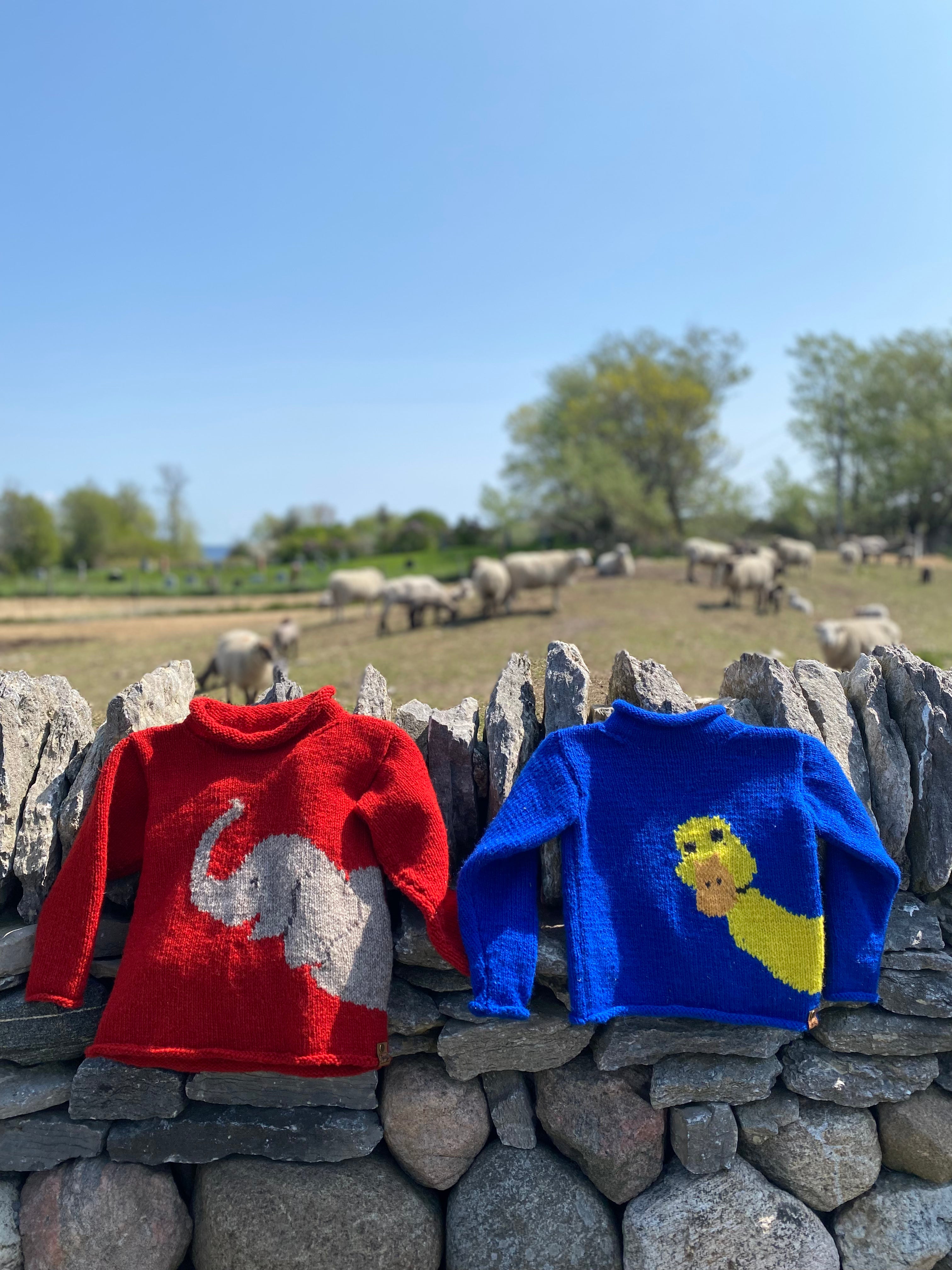 Children s Handmade Wool Sweaters Topsy Farms