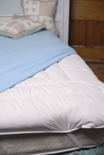 Topsy Farms' Canadian wool filled mattress topper