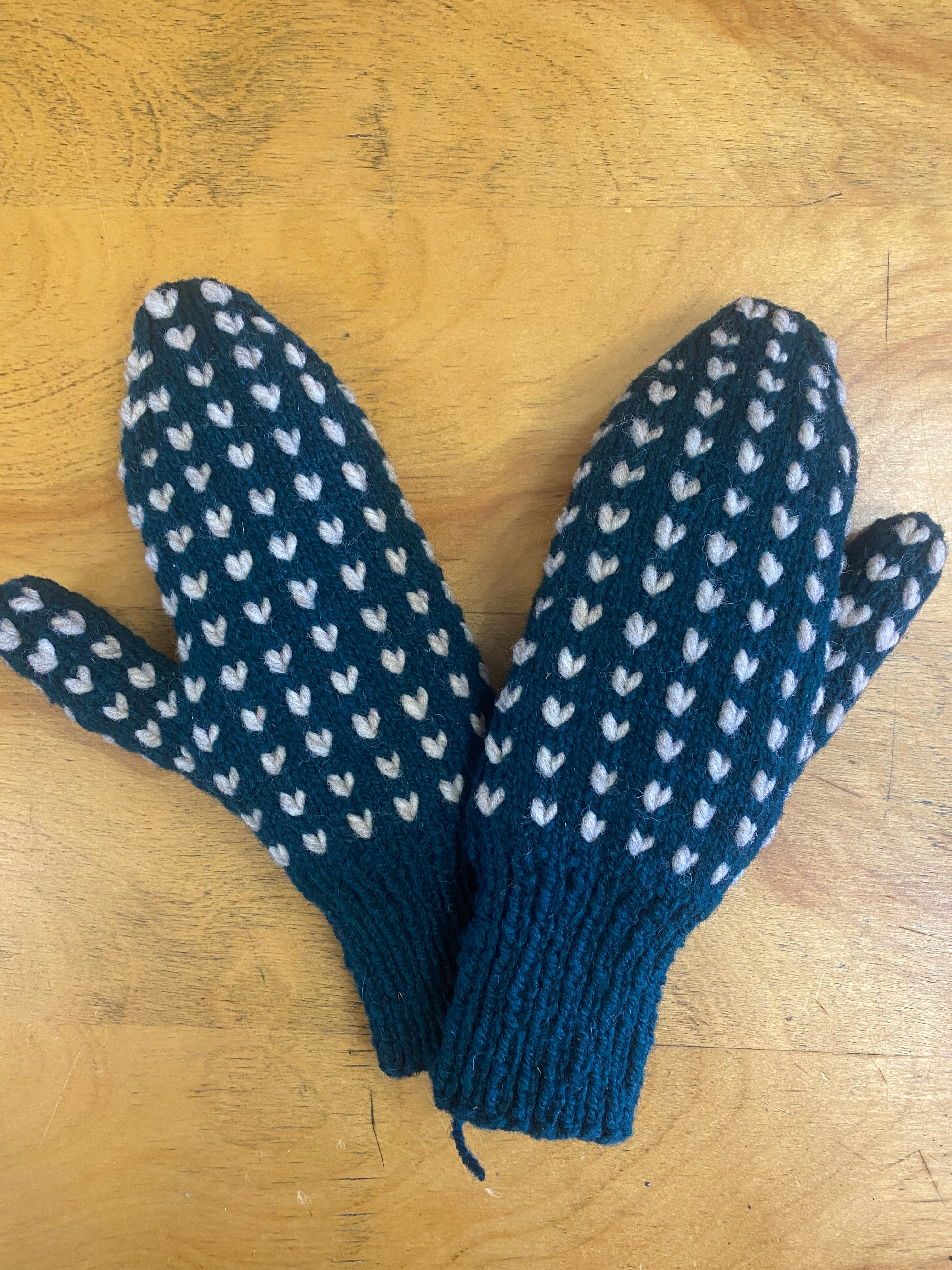 Thrummed mittens