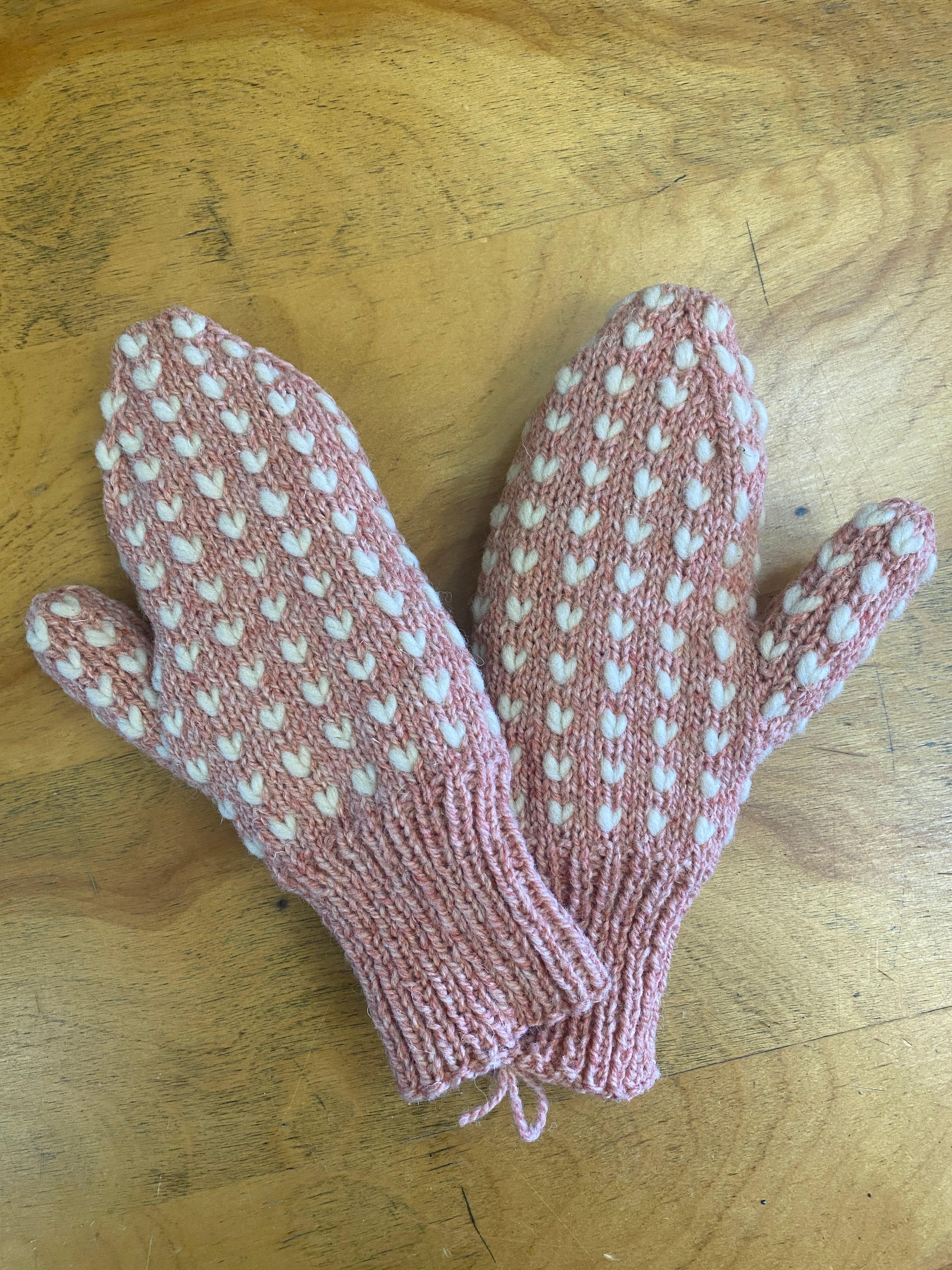 Thrummed mittens