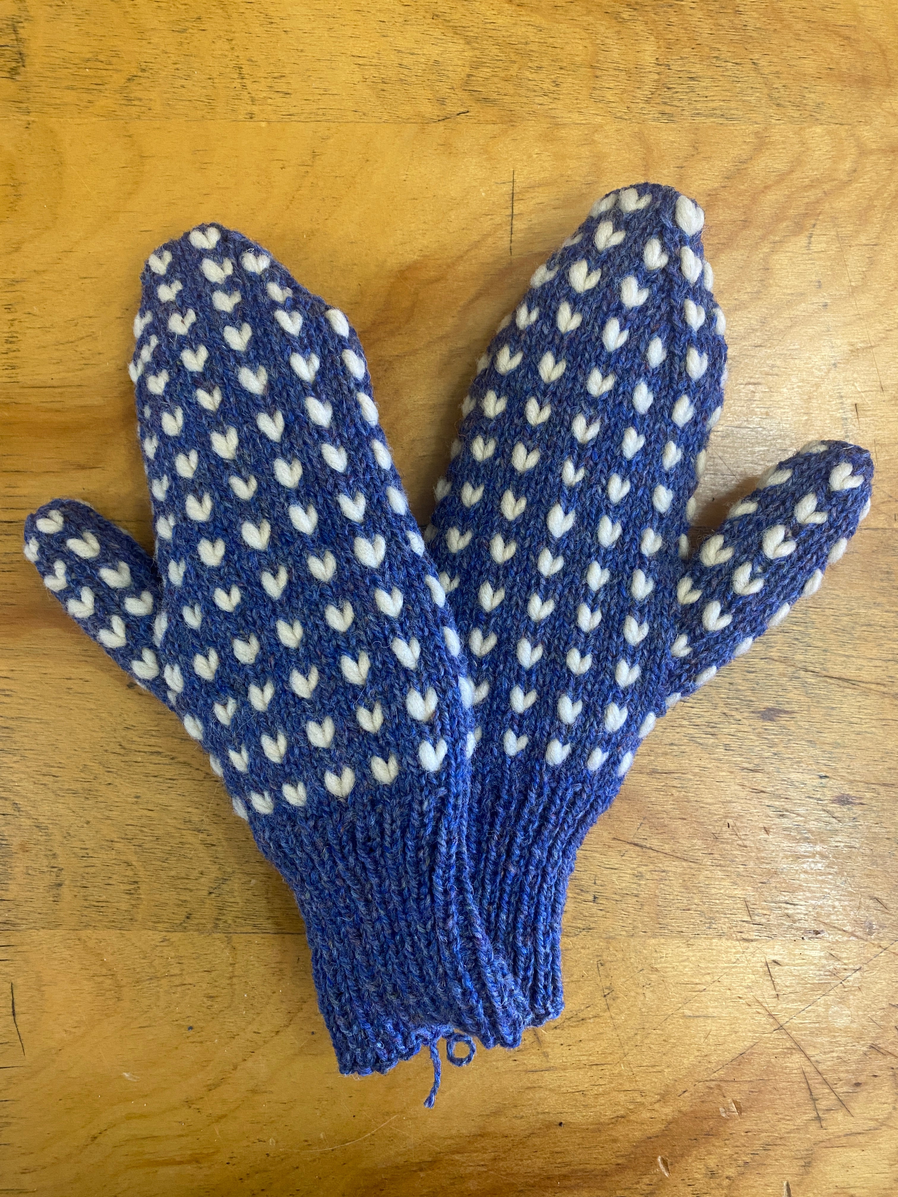 Thrummed mittens