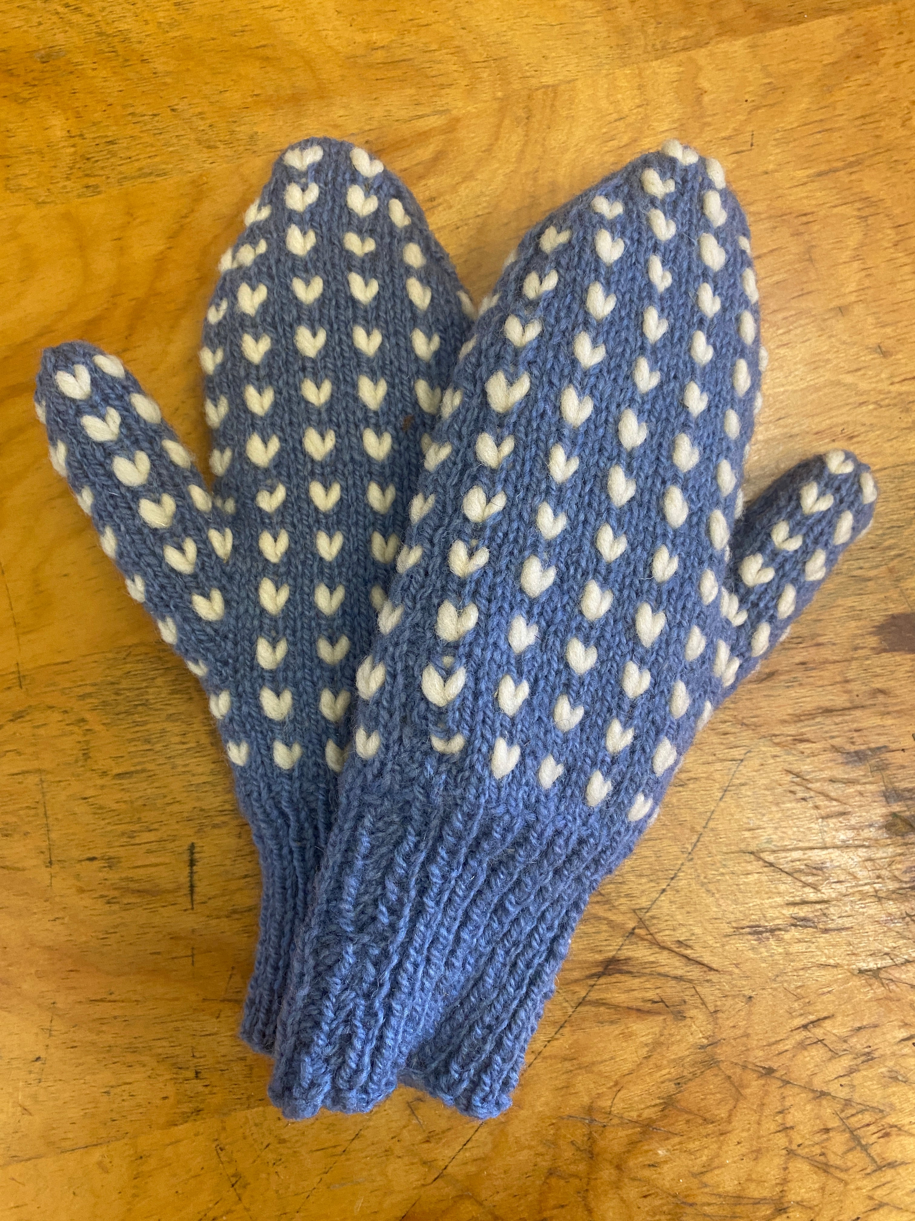 Thrummed mittens