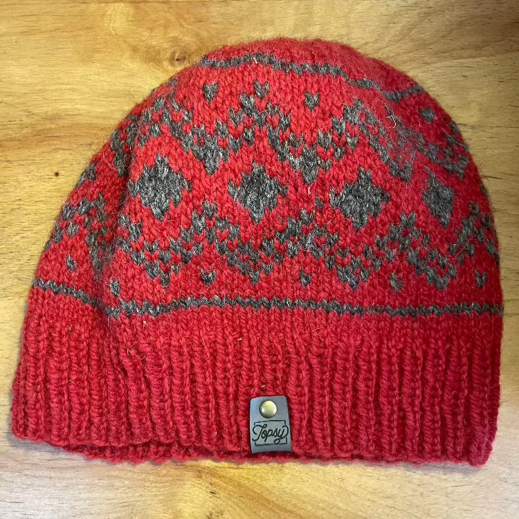 Topsy Farms' handmade Canadian wool hat