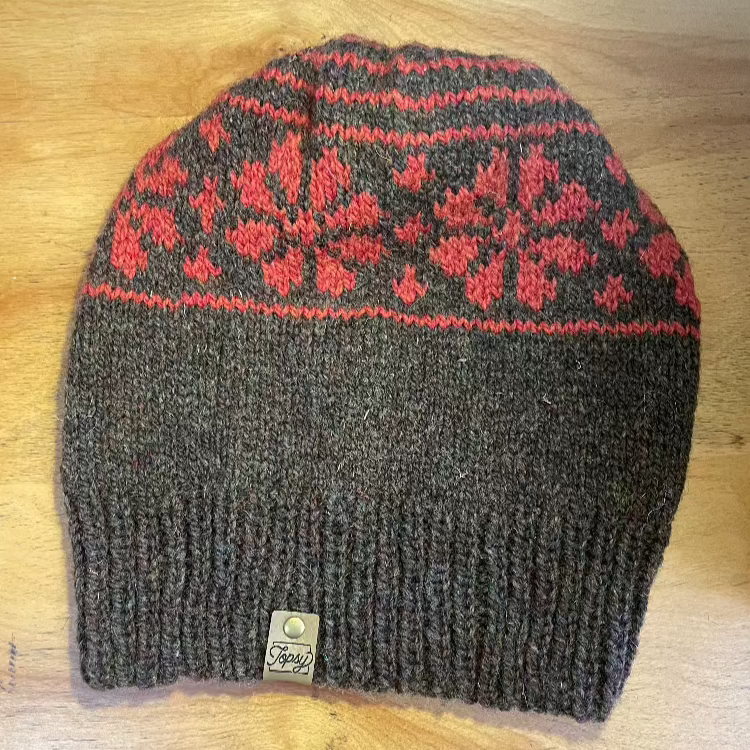 Topsy Farms' handmade Canadian wool hat