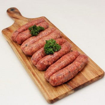 Sausages - only available with whole or half lamb/yearling/mutton order